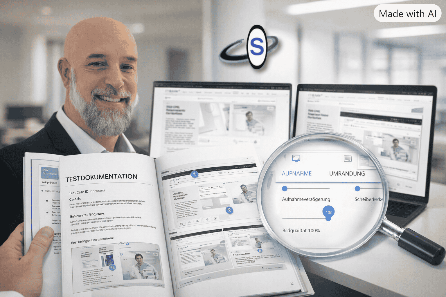 Bildqualität kann im Softwaretest als Nachweis entscheidend sein