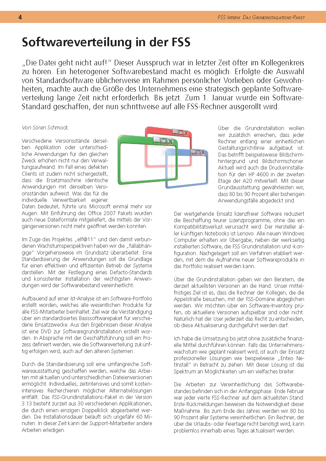 FSS.interface 02/2009 - Softwareverteilung in der FSS