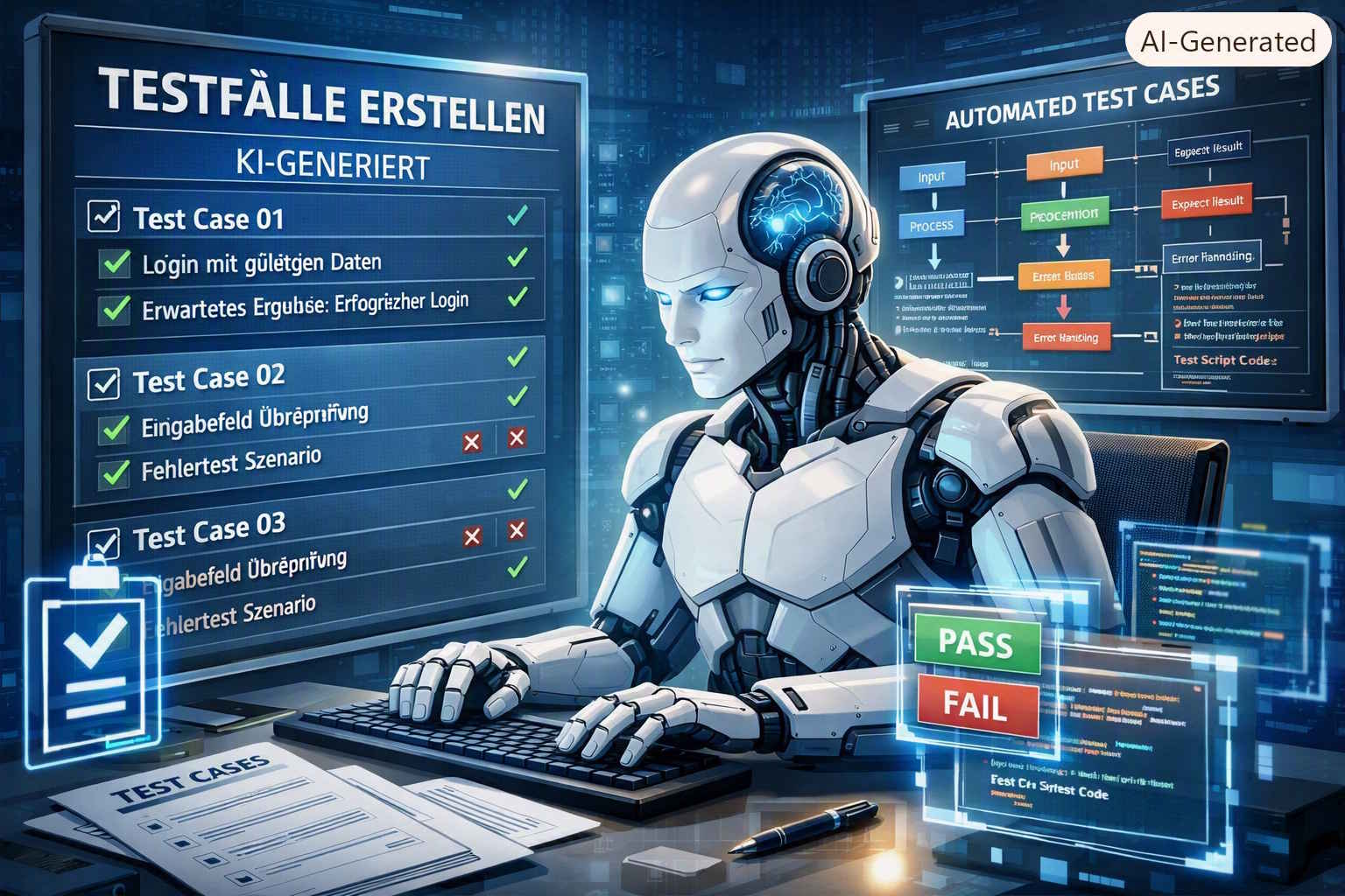 Testfallerstellung mit Künstlicher Intelligenz – eine gute Idee?